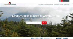 Desktop Screenshot of discoveroutdoors.com